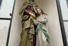 Ve Smolíně prošla citlivou opravou historická socha svaté Anny Ve Smolíně prošla citlivou opravou historická socha svaté Anny